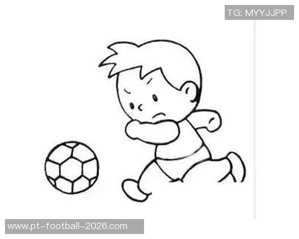 手绘风格的踢足球插画展现运动激情与青春活力的艺术作品 手绘风格的踢足球插画展现运动激情与青春活力的艺术作品